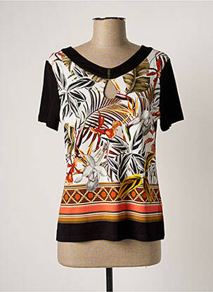 Tricou negru PAUSE CAFE femeie