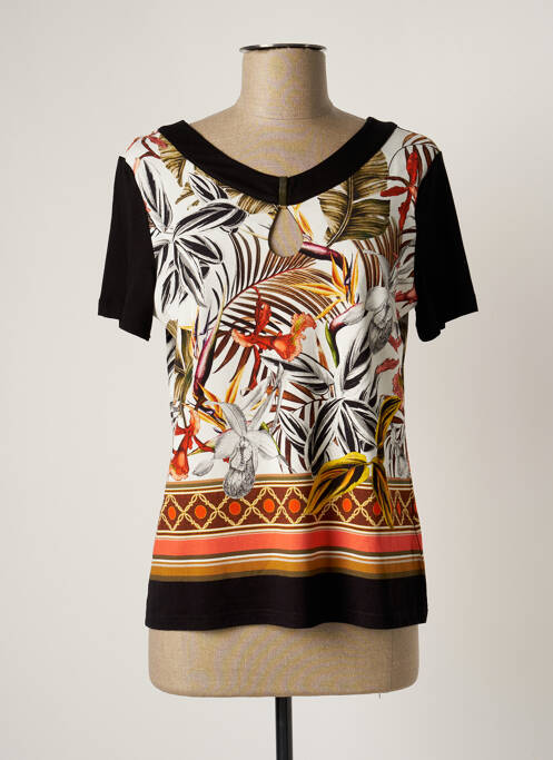 Tricou negru PAUSE CAFE femeie