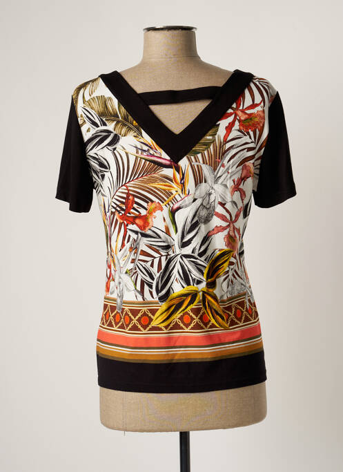 Tricou negru PAUSE CAFE femeie