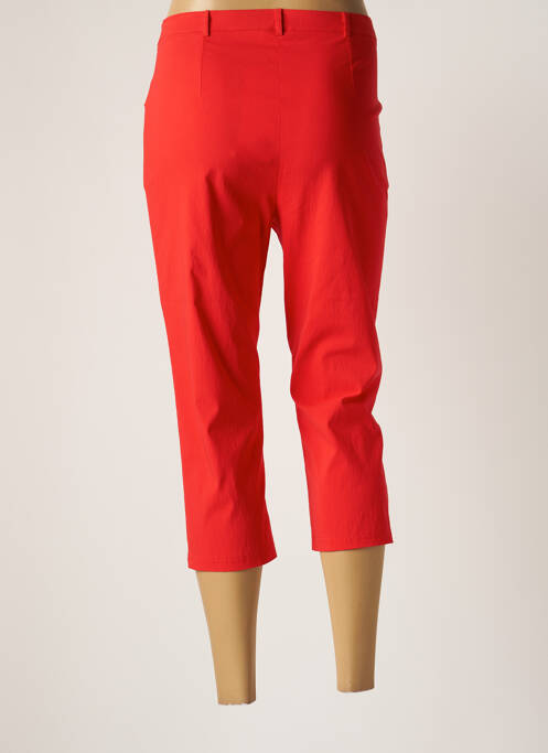 Pantalon trei sferturi roșu GRIFFON femeie