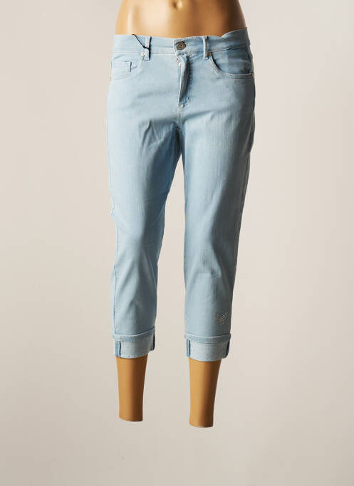 Blugi cu croială slim albastru ANNA MONTANA femeie
