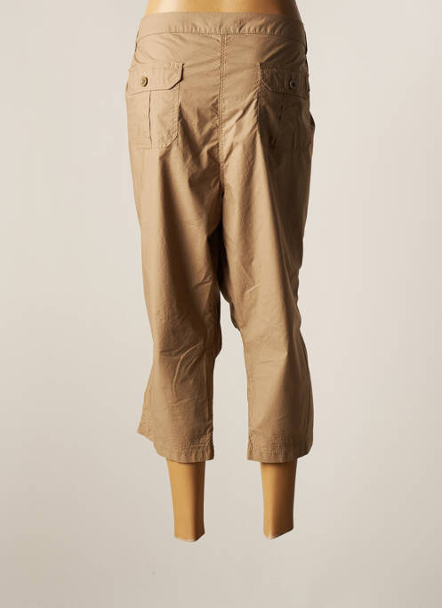 Pantalon trei sferturi maro GRIFFON femeie