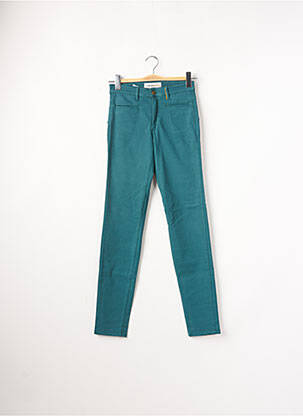 Pantalon slim verde COUTURIST femeie