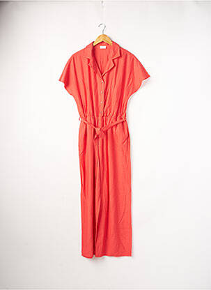 Salopetă-pantalon roșu C'EST BEAU LA VIE femeie