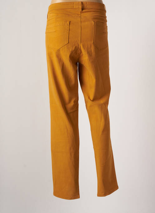 Pantalon slim galben COUTURIST femeie