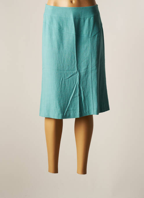 Fustă midi albastru GEVANA femeie