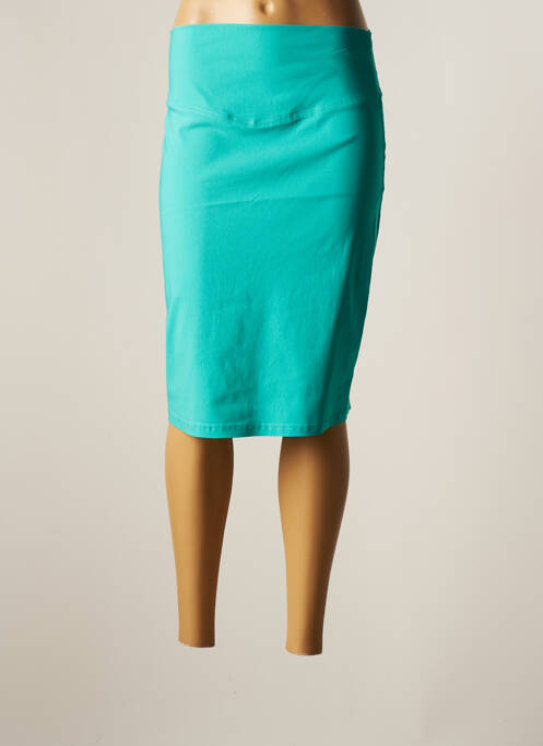 Fustă midi verde MODE DE PARIS femeie