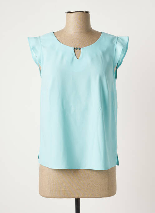 Top albastru PAUSE CAFE femeie