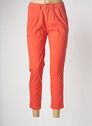 Pantalon chino portocaliu NINA CARTER femeie