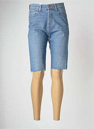 Pantalon de ciclism albastru TEDDY SMITH femeie