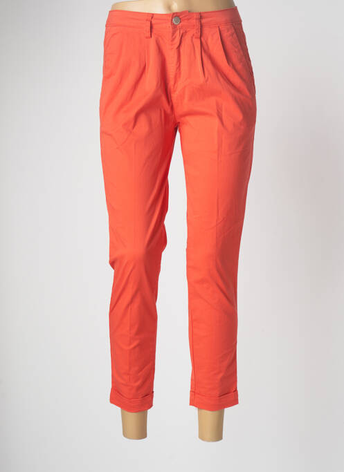 Pantalon chino portocaliu NINA CARTER femeie