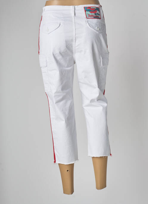 Pantalon cargo alb TEDDY SMITH femeie
