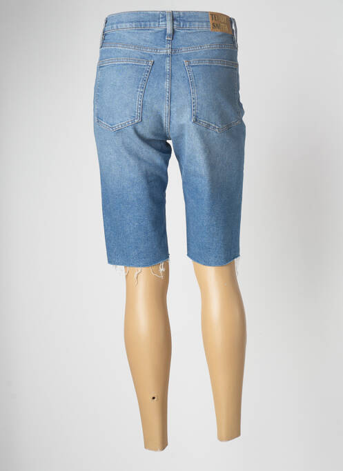 Pantalon de ciclism albastru TEDDY SMITH femeie