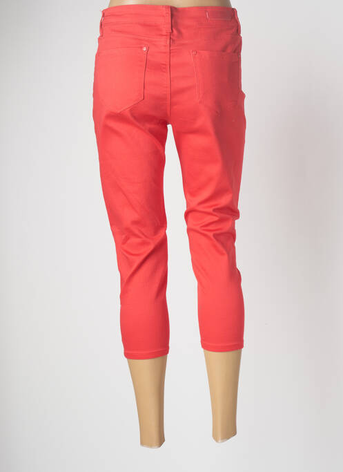 Pantalon trei sferturi roșu SARAH JOHN femeie