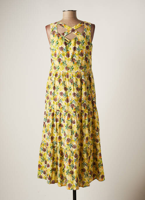 Rochie lungă galben AGATHE & LOUISE femeie