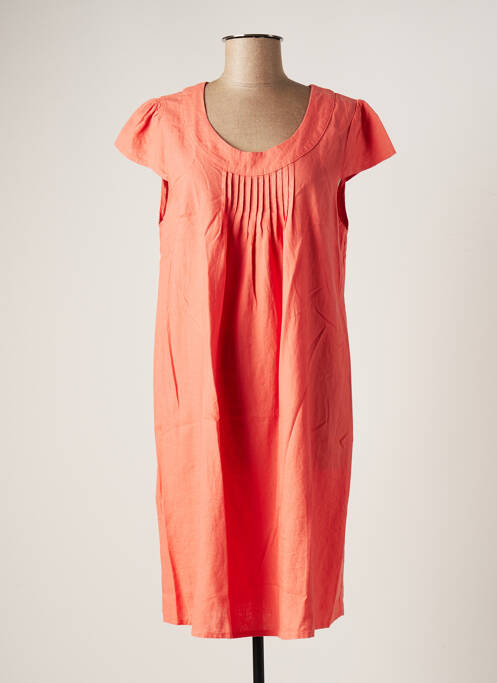 Rochie midi portocaliu ÉTYMOLOGIE femeie