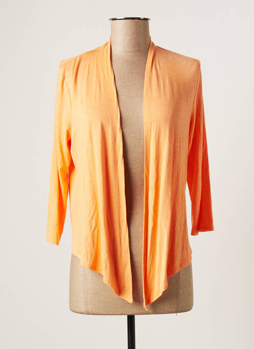 Vestă cu mâneci lungi portocaliu MARBLE femeie