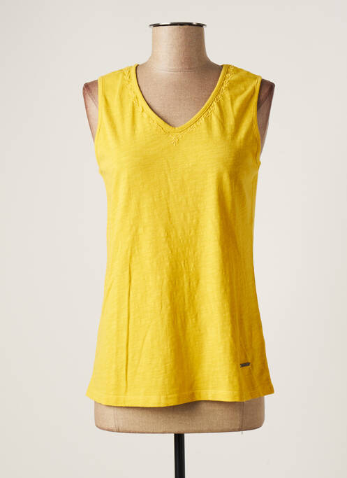 Top galben AGATHE & LOUISE femeie