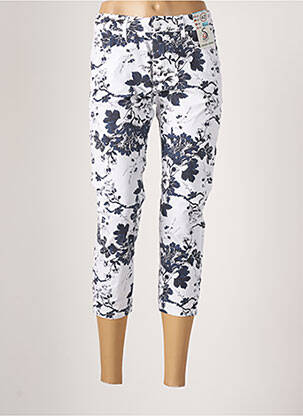 Pantalon trei sferturi albastru S.QUISE femeie