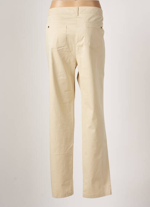 Pantalon slim bej AGATHE & LOUISE femeie