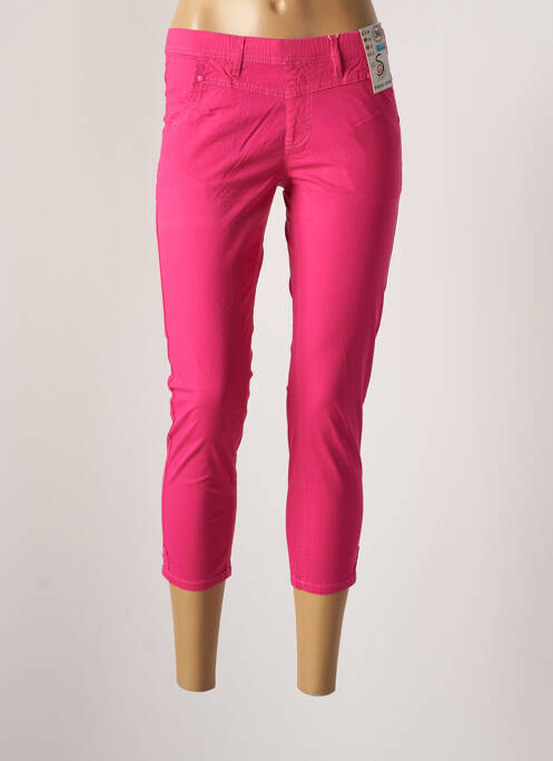 Pantalon trei sferturi roz S.QUISE femeie