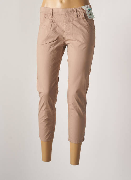 Pantalon trei sferturi bej S.QUISE femeie