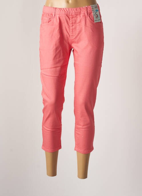 Pantalon trei sferturi roz S.QUISE femeie