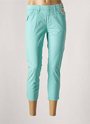 Pantalon trei sferturi albastru S.QUISE femeie