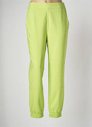 Pantalon drept talie înaltă talie înaltă verde TWINSET femeie
