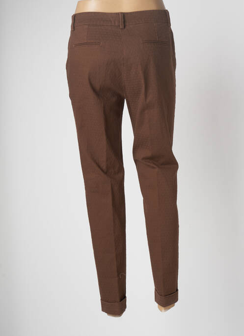 Pantalon chino maro MANILA GRACE femeie