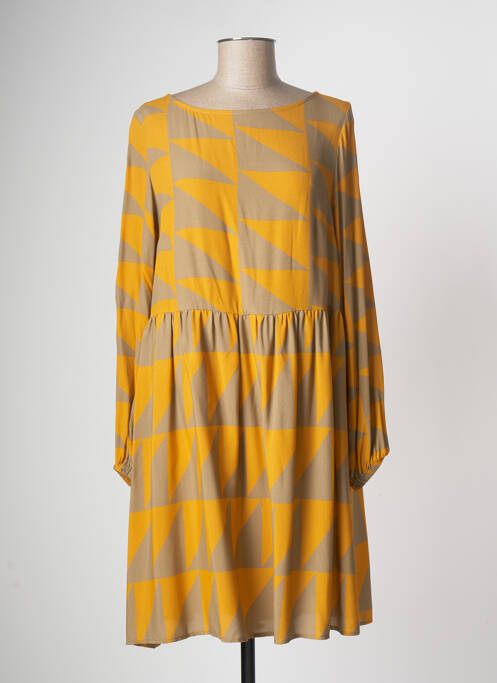 Rochie midi galben OTTOD'AME femeie