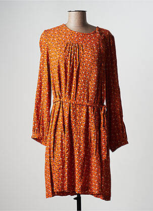 Rochie midi portocaliu INDI & COLD femeie