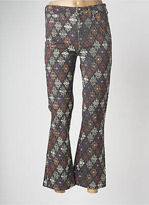 Pantalon evazat gri FIVE femeie