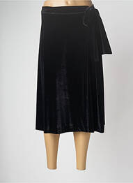 Fustă midi elasticitate negru INDI & COLD femeie