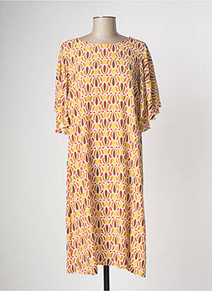 Rochie midi bej MARIA BELLENTANI femeie