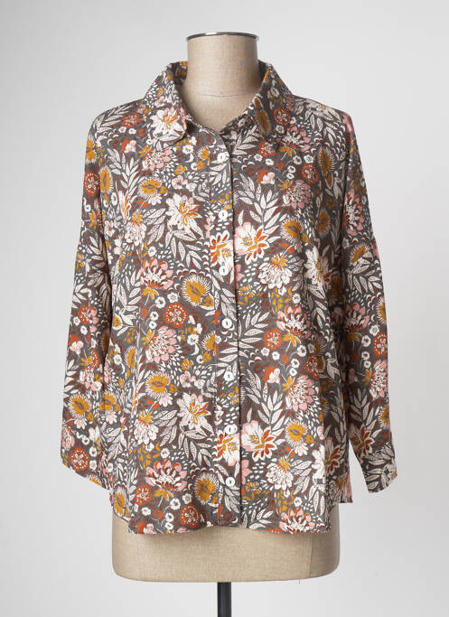 Cămașă maro LE PETIT BAIGNEUR femeie