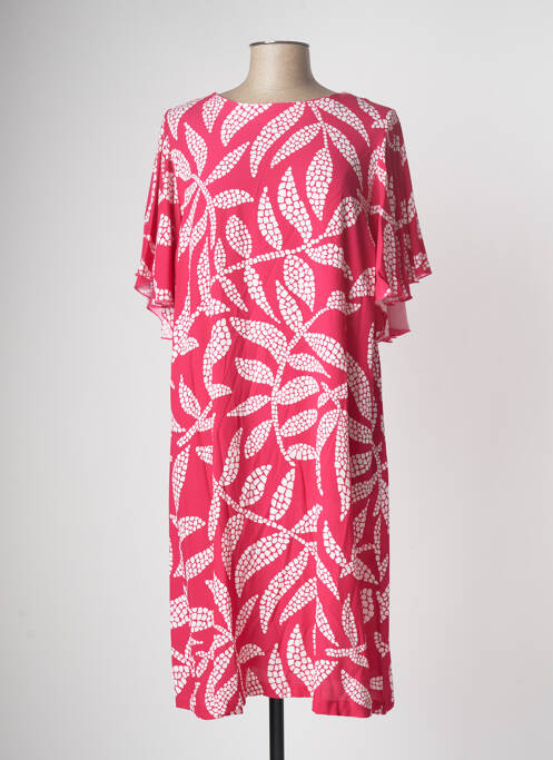 Rochie midi roz MARIA BELLENTANI femeie