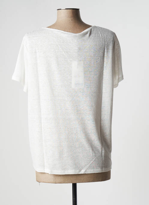 Top alb MARIA BELLENTANI femeie