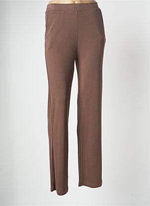 Pantalon drept maro YAYA femeie