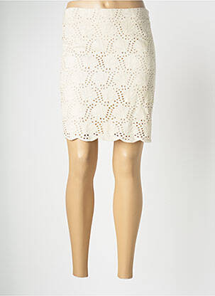 Fustă scurtă bej YAYA femeie