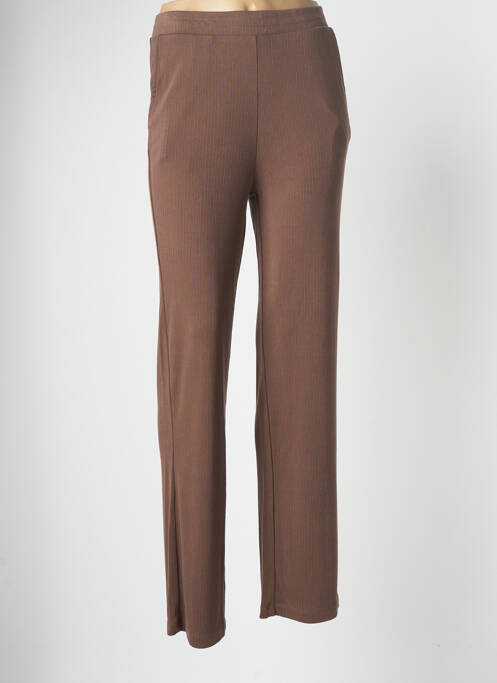 Pantalon drept maro YAYA femeie