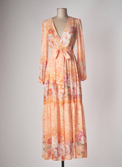 Rochie lungă portocaliu TWINSET femeie