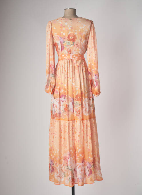 Rochie lungă portocaliu TWINSET femeie