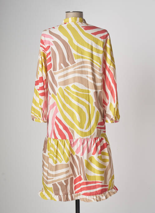 Rochie midi roz LUISA CERANO femeie