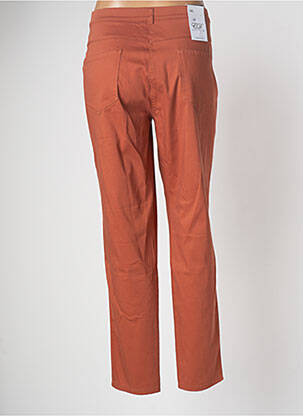 Jegging țesătură poplin mărime normală maro EAST DRIVE femme