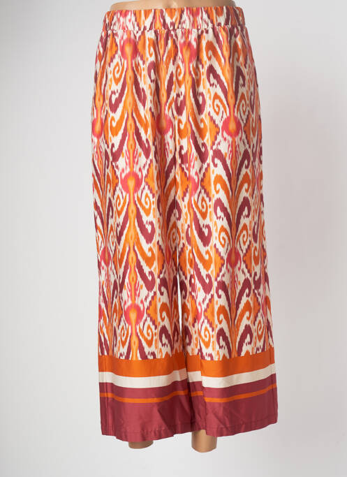 Pantalon trei sferturi portocaliu ORTO BOTANICO femeie