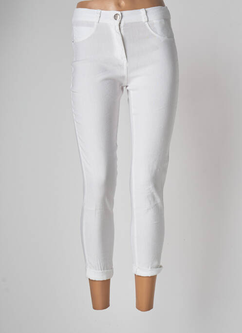 Jegging alb EAST DRIVE femeie