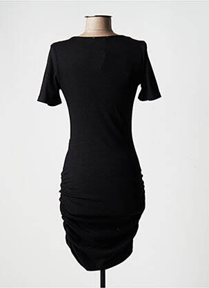 Rochie scurtă mâneci scurte mâneci scurte negru VERA & LUCY femeie