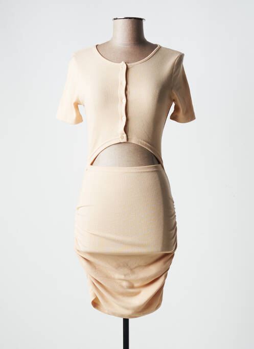 Rochie scurtă bej VERA & LUCY femeie