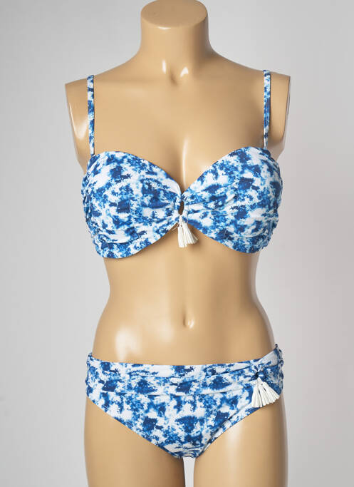 Costum de baie din două piese albastru DAG ADOM femeie